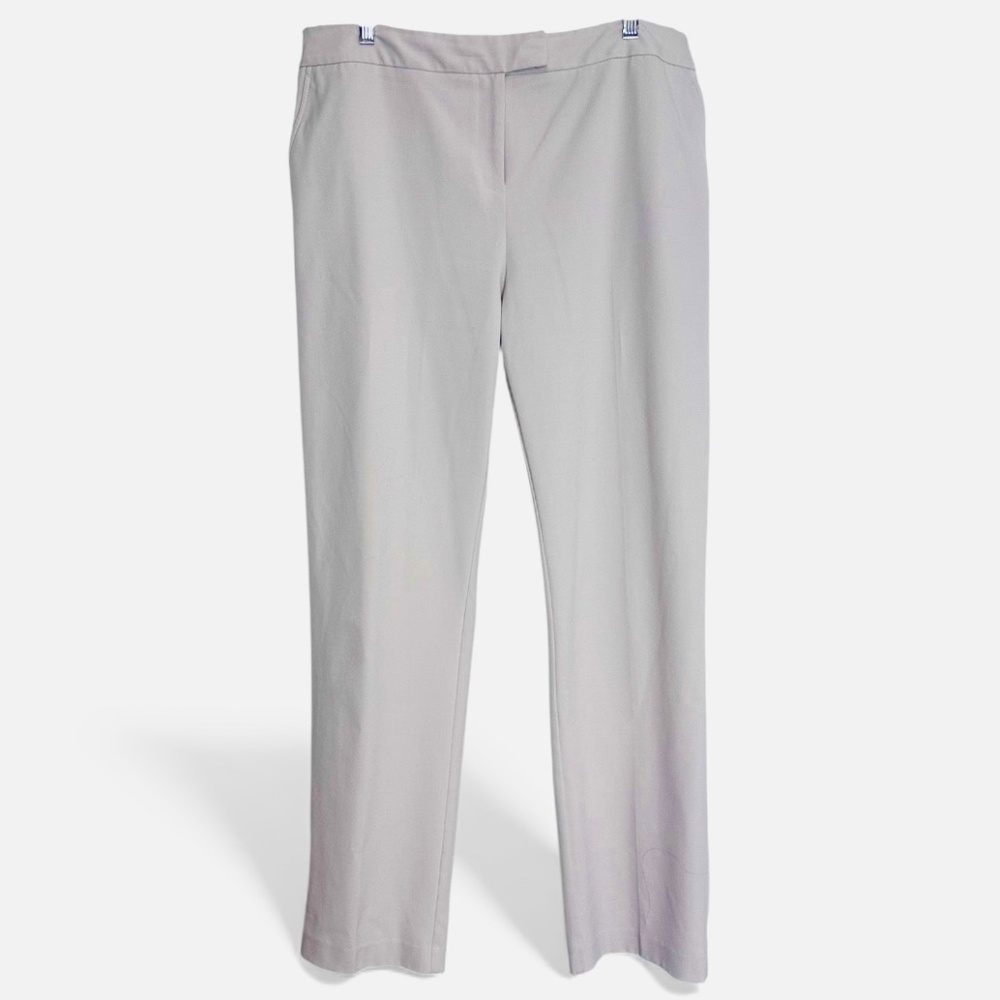 JONES NY Women's Size 12  'SYDNEY' Tan/Cream Women's Classic Casual Trousers